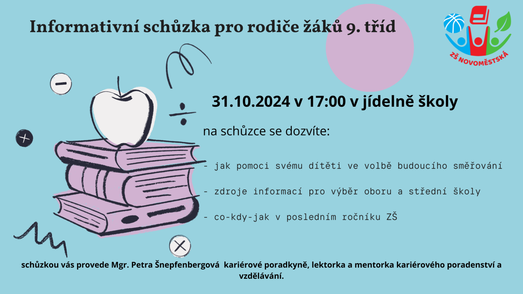 Informativní schůzka rodičů žáků 9. tříd