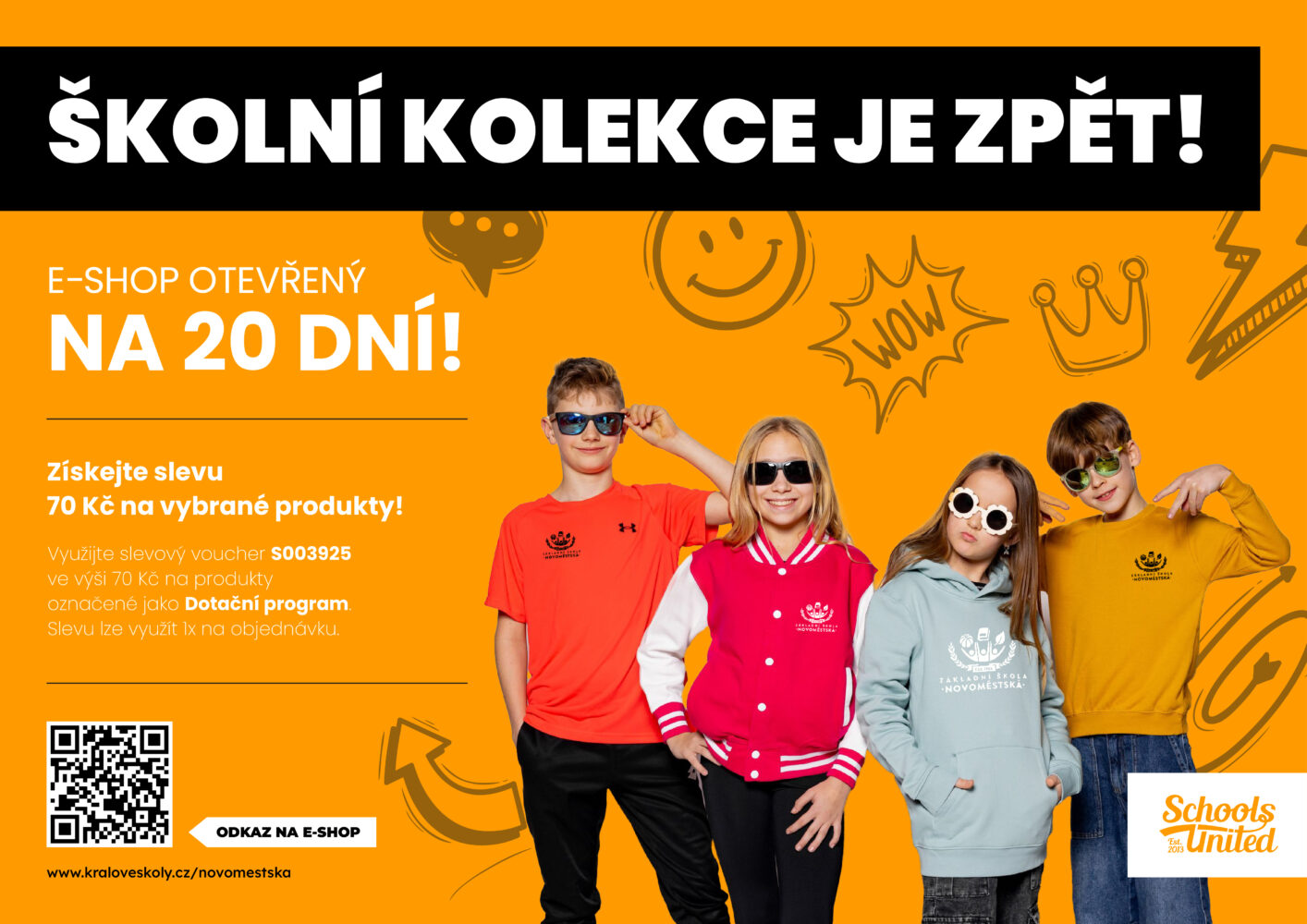 ŠKOLNÍ KOLEKCE JE ZPĚT