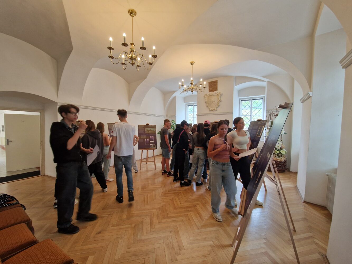 Výstava, památník a zasloužená zmrzlina