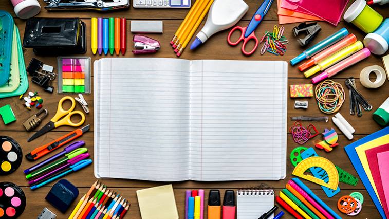 Sešity a výtvarné pomůcky žáků 2. stupně na školní rok 2025/2026