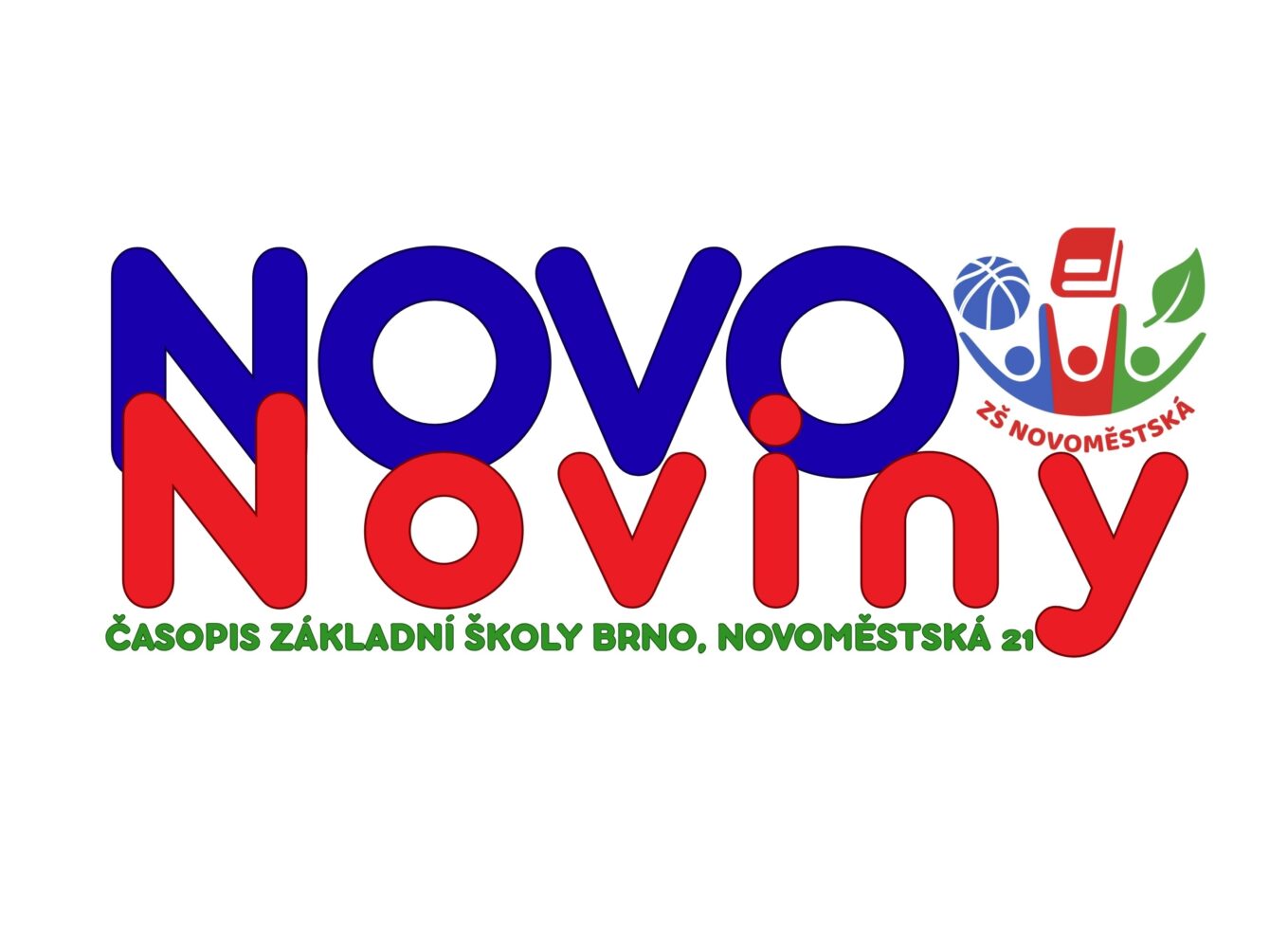 Listopadové vydání školního časopisu NovoNoviny