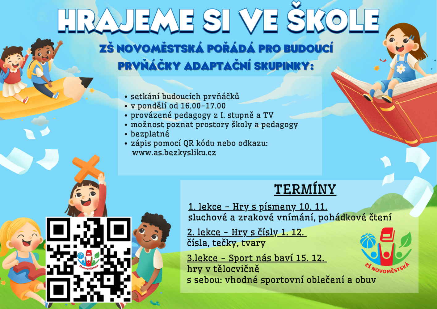 Adaptační skupiny pro předškoláky – přihlášení