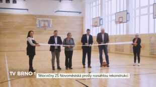 Tělocvičny ZŠ Novoměstská prošly rozsáhlou rekonstrukcí